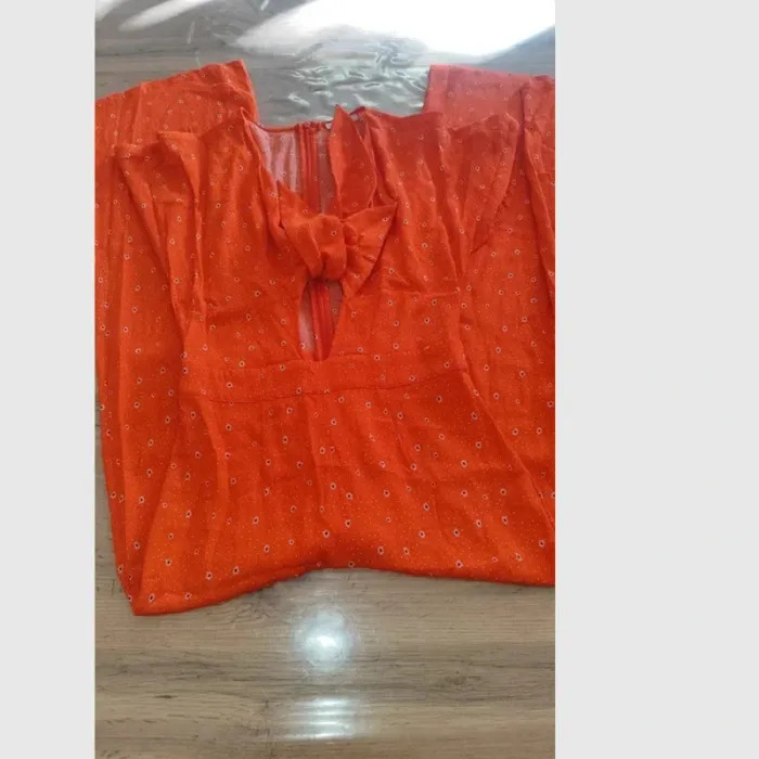 Combinaison BZB rouge - L'élégance fluide et tendance à prix doux ! - photo numéro 4
