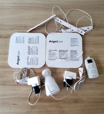 ANGELCARE babyphone moniteur mouvements et sons AC 403 avec 2 plaques