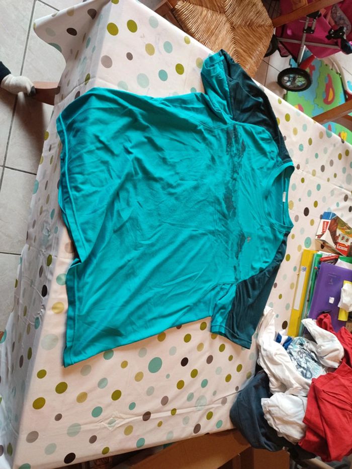 T-shirt imprimé Decathlon (turquoise), XL - photo numéro 3