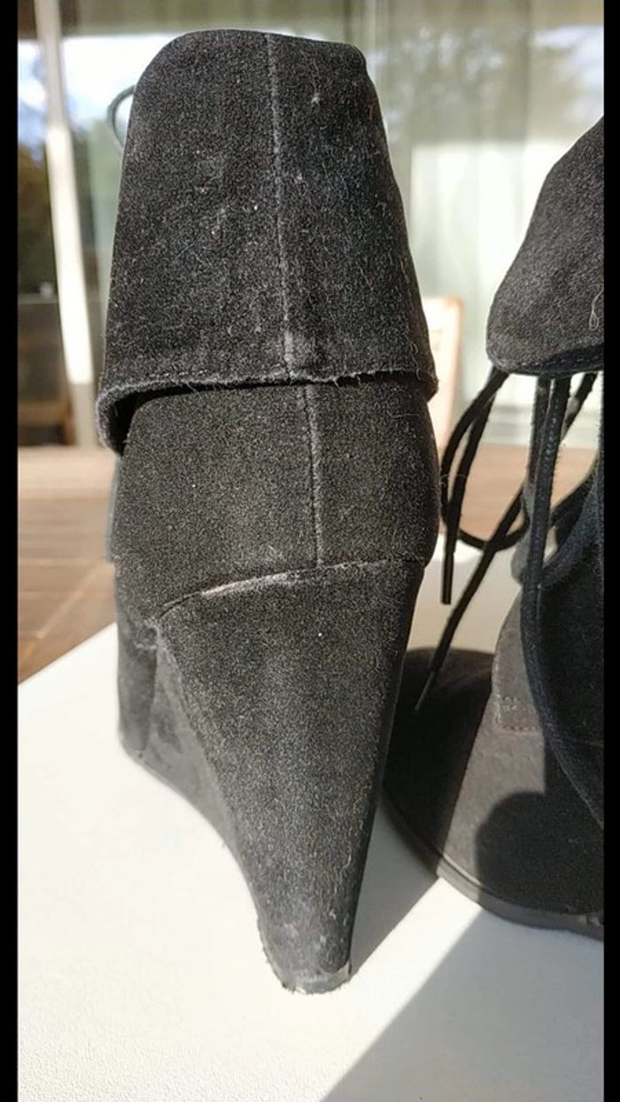 Bottine Compensée noire 41 - photo numéro 4