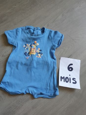 Barboteuse grenouillère 6mois garçon