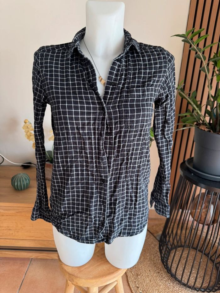 Chemise à carreau Monoprix