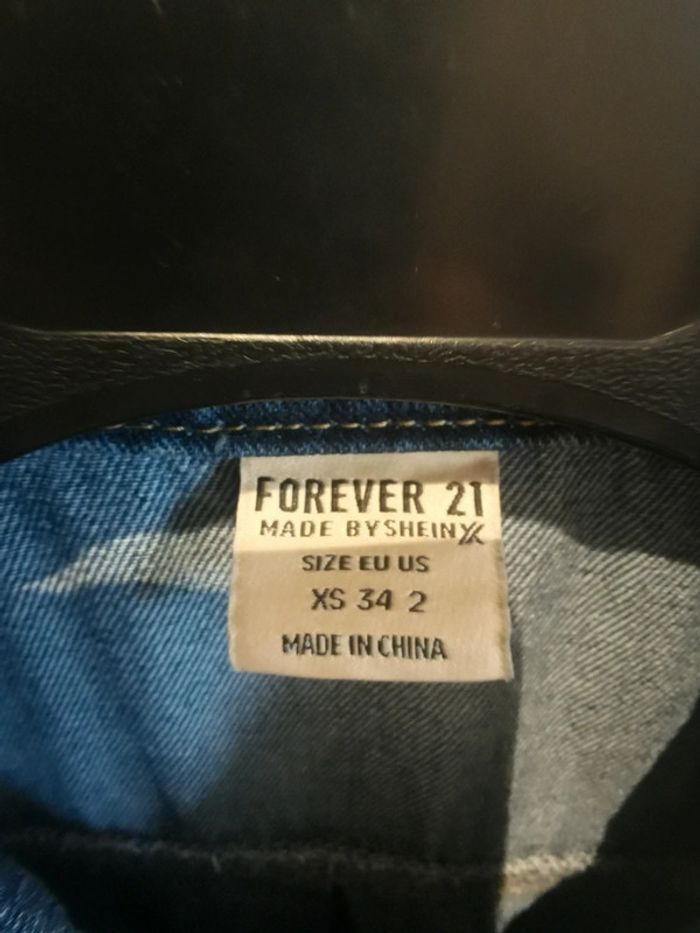 Robe jeans neuve xs 34-36 - photo numéro 2