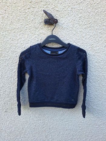 👚 Haut manches longues pailleté Beckaro 10 ans