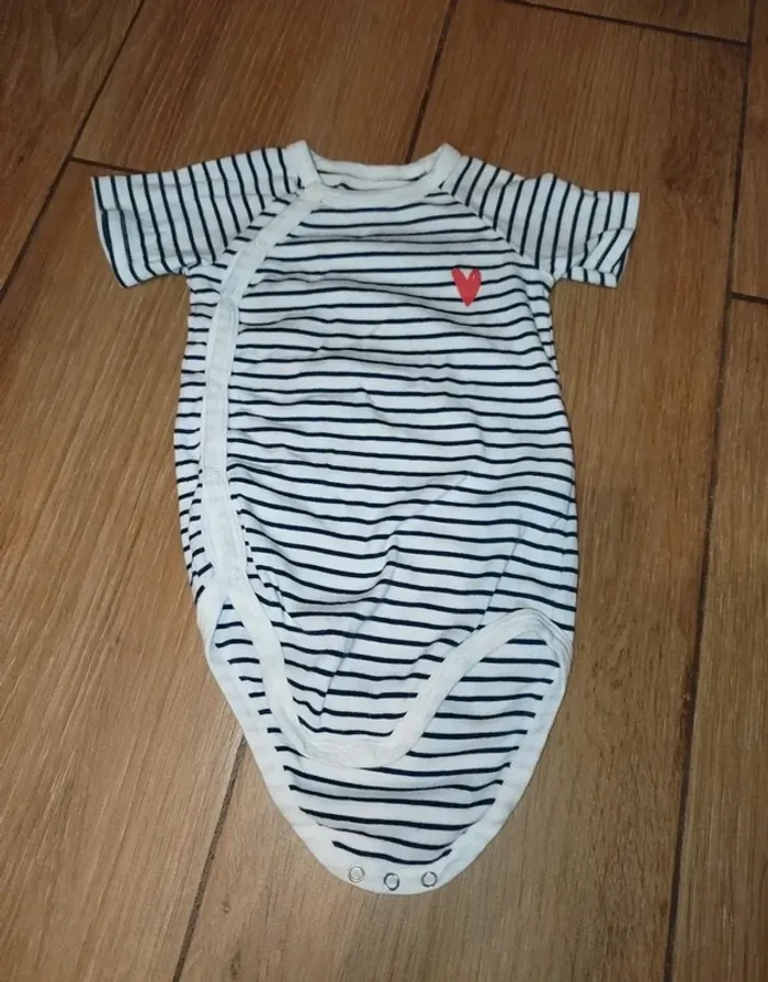 9 bodies bébé fille 24 mois manches courtes - photo numéro 6
