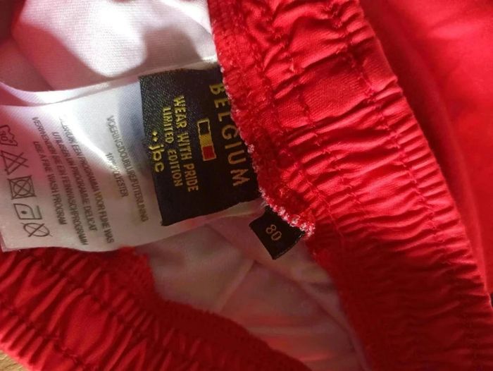 Short de foot JBC Belgique 7 🇧🇪 18 mois - photo numéro 2