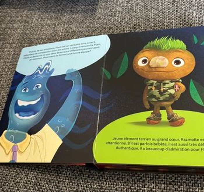 Livre figurine Élémentaire Disney Pixar - photo numéro 6
