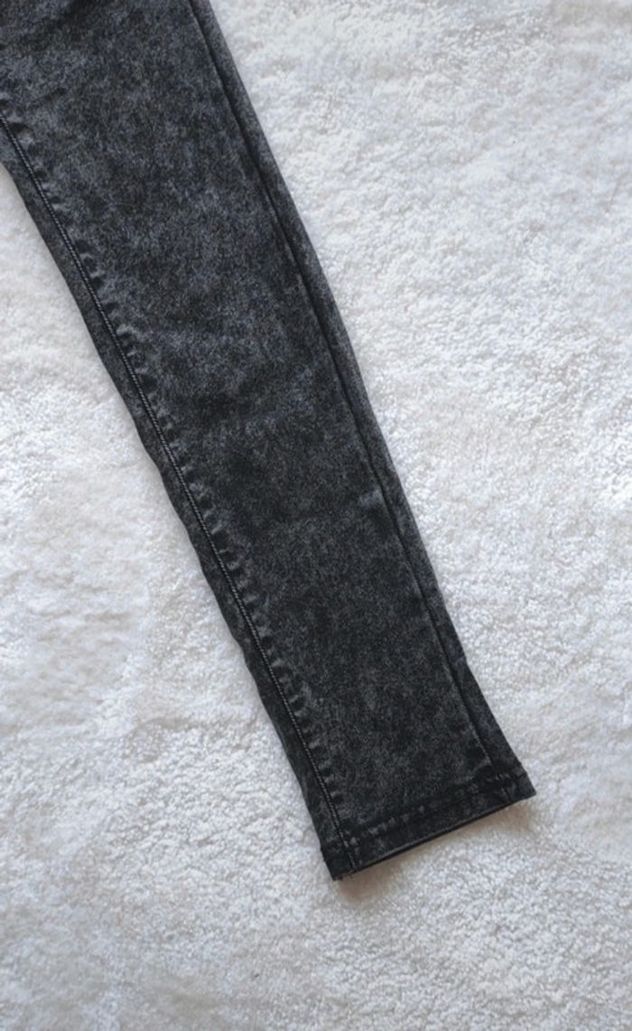 Jean Girl Vivi S gris noir skinny stretch - photo numéro 5
