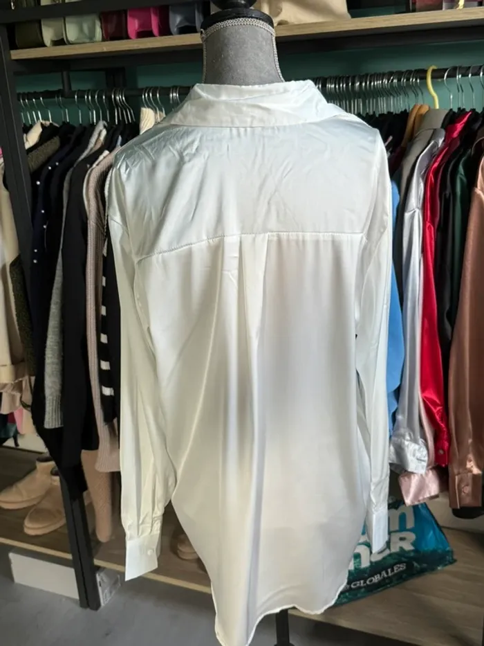 chemise satin shein - photo numéro 2