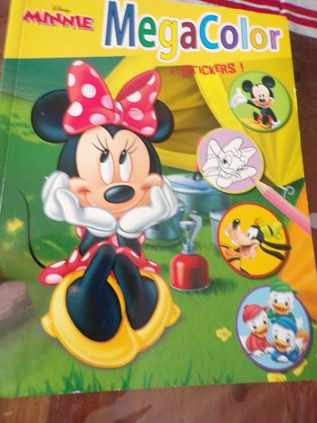 Megacolor + stickers! Disney Minnie