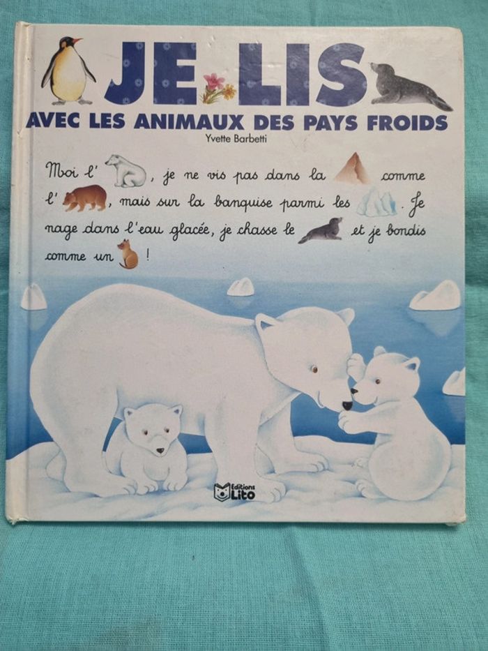 Je lis avec les animaux des pays froids