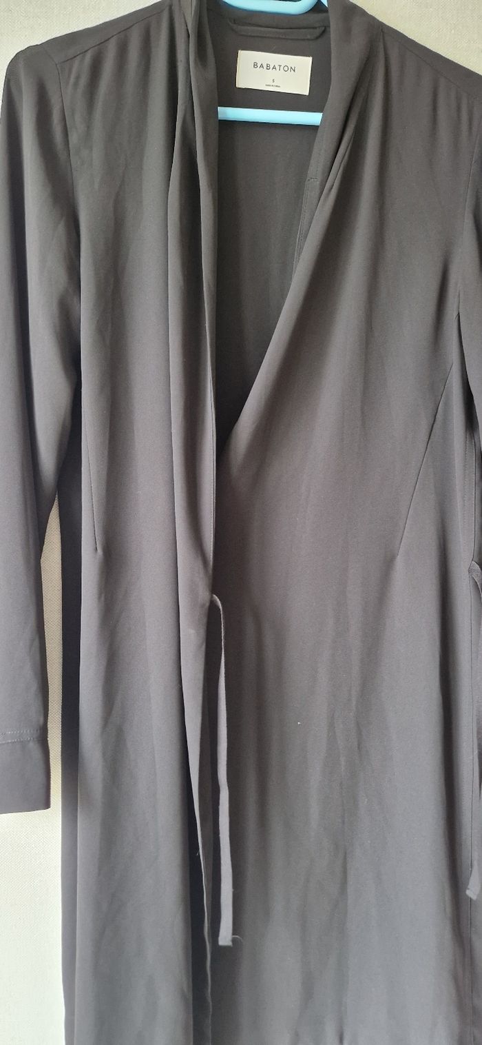 Robe portefeuille noire - photo numéro 6