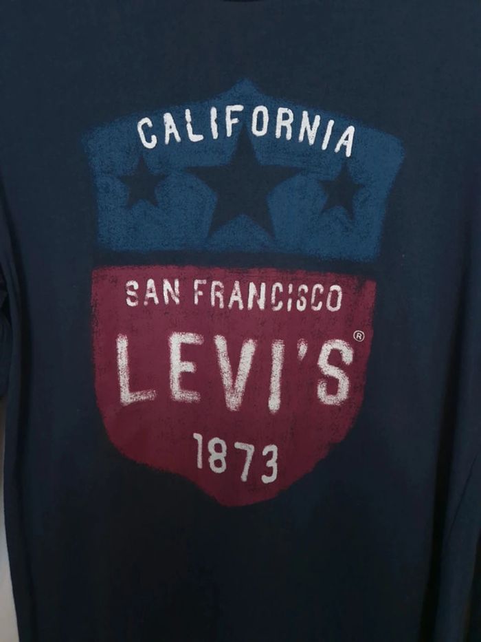 T-shirt Levi's longues manches garçon taille 12 ans - photo numéro 2