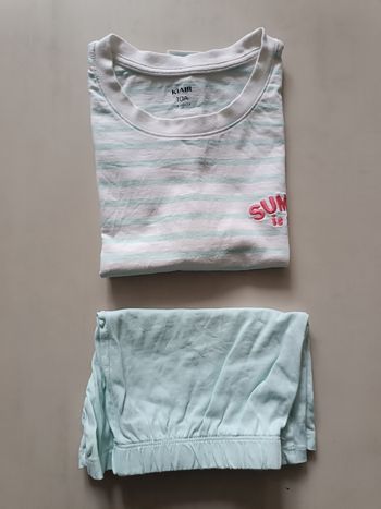 Pyjama short manches courtes