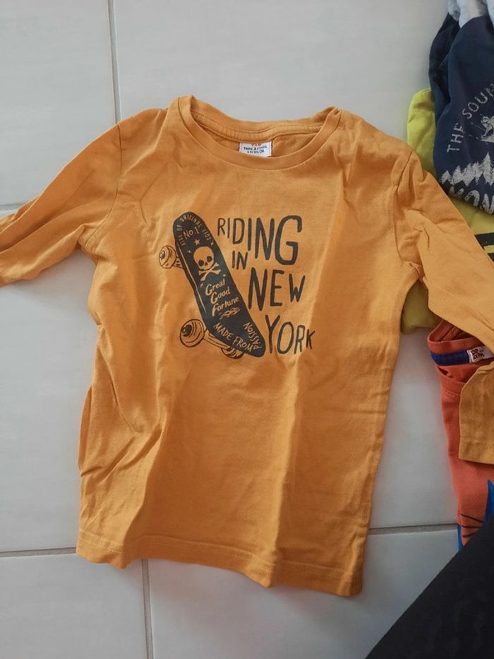 Lot de 12 t-shirt manches longues - photo numéro 2