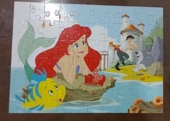 Puzzle 60 pièces la petite sirène 
