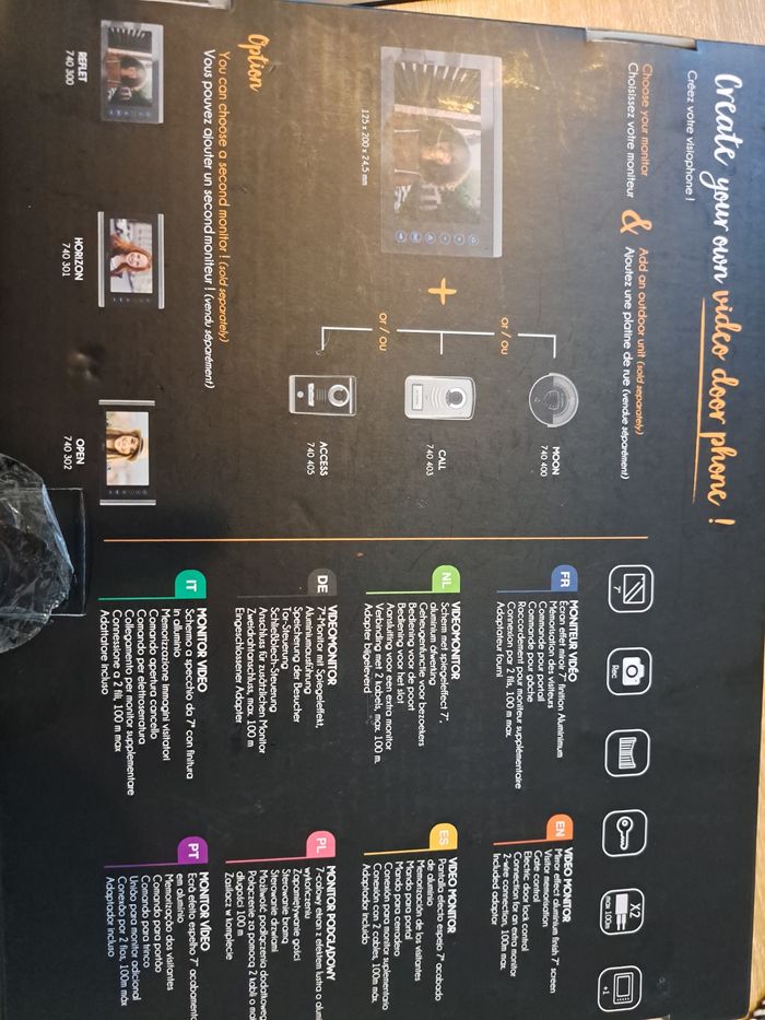 Moniteur vidéo pour visiophone - photo numéro 4