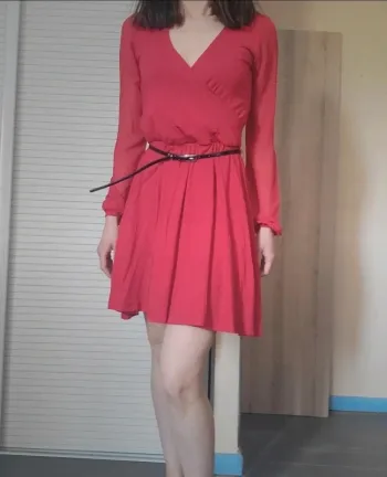 Asos robe cache coeur