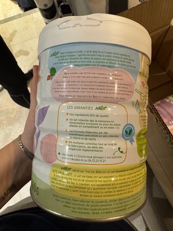 Lait infantile chèvre 