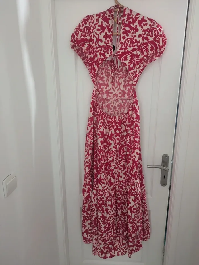 Robe Navy Vera Fushia Taille L - photo numéro 5