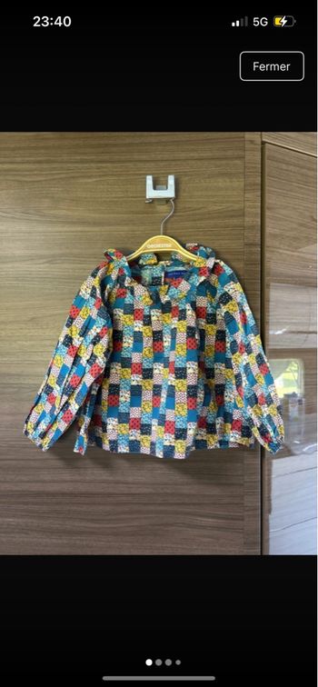 Chemise chemisier fille maison me