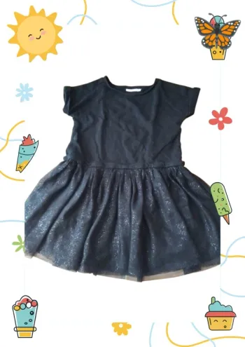 Robe tulle à paillette