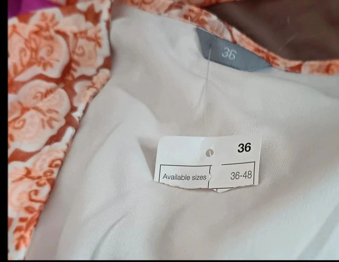 Robe  imprimé  volants  36 - photo numéro 5