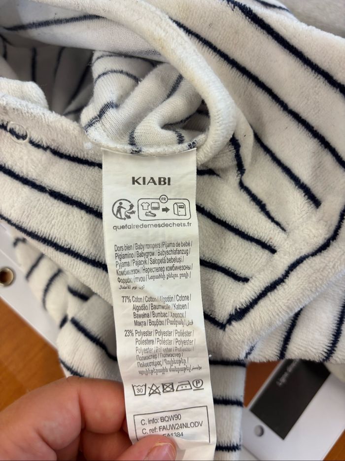 Lot de 2 pyjamas 6 mois - photo numéro 5