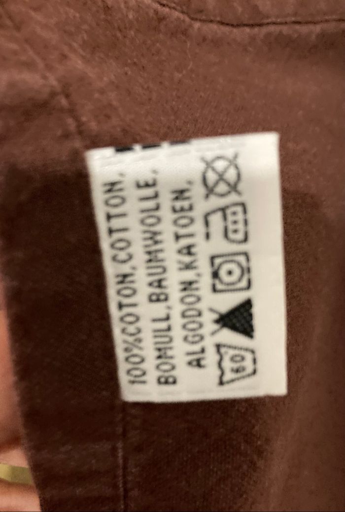 Chemin de table  chocolat et kaki largeur 47 longueur 1m35 - photo numéro 2
