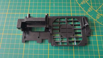 Cache plastique ventilateur pièce détachée console de jeux Sony Playstation 2 Ps2 SCPH-50004 silver