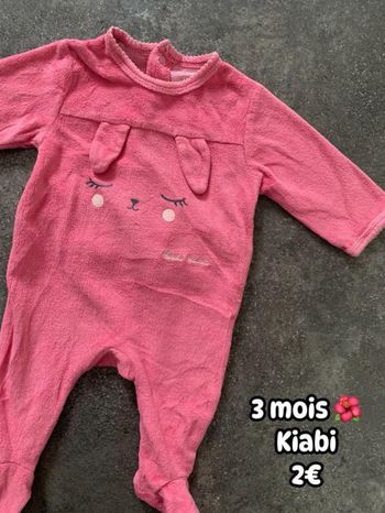 Pyjama 🌺 3 mois 🌺 Kiabi