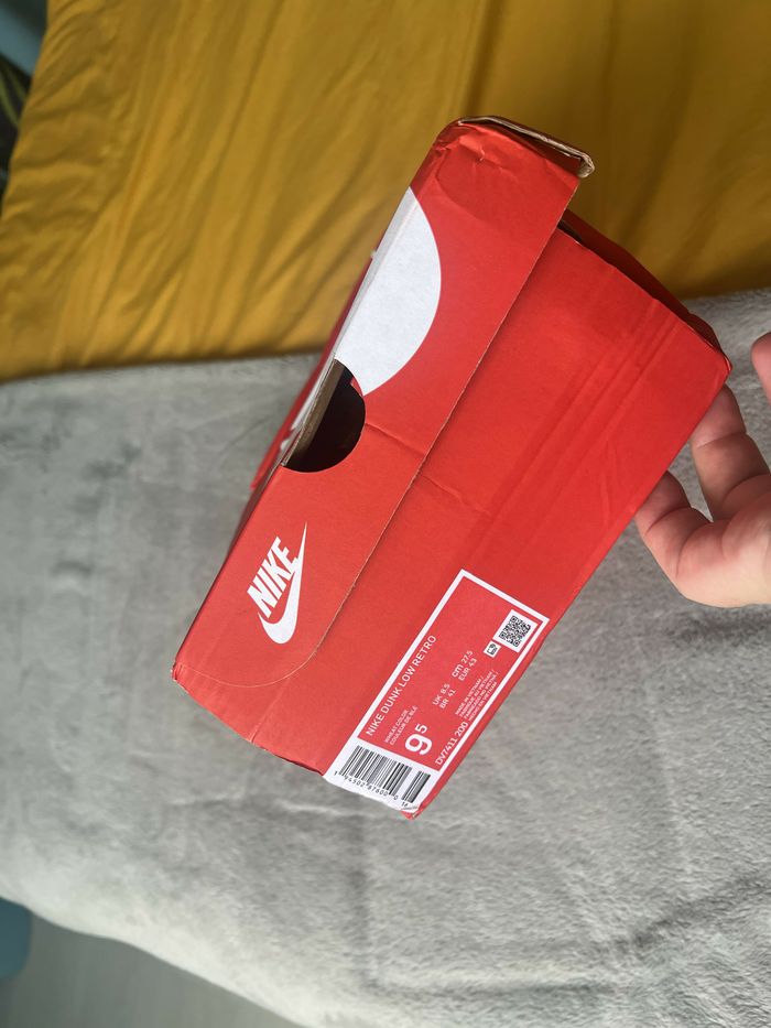 Basket - Dunk blanc et moutarde - photo numéro 9