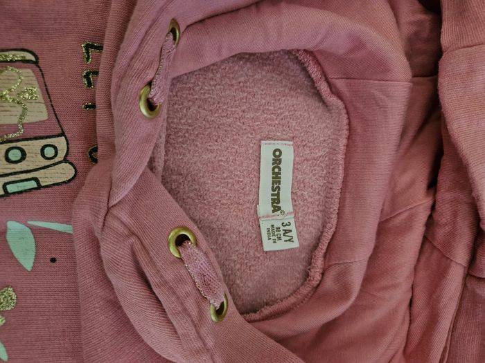 Sweat à capuche fille - photo numéro 2