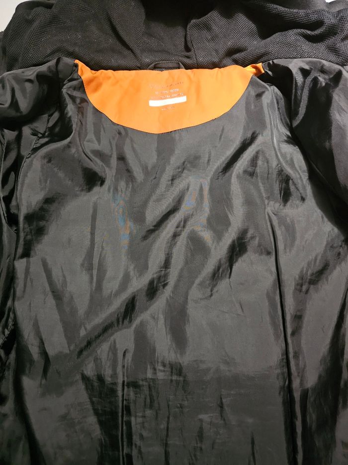 Doudoune orange et noir  12ans 13ans chaude - photo numéro 3