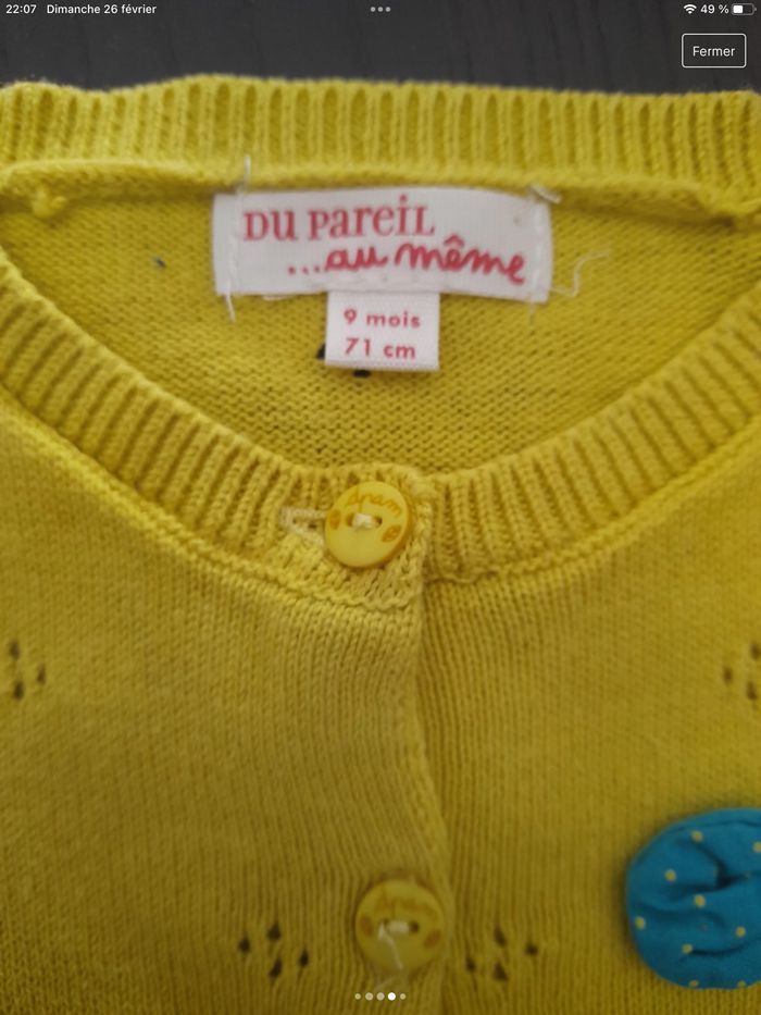 Gilet bébé fille - photo numéro 4