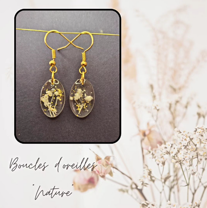Boucles d'oreilles "Nature"
