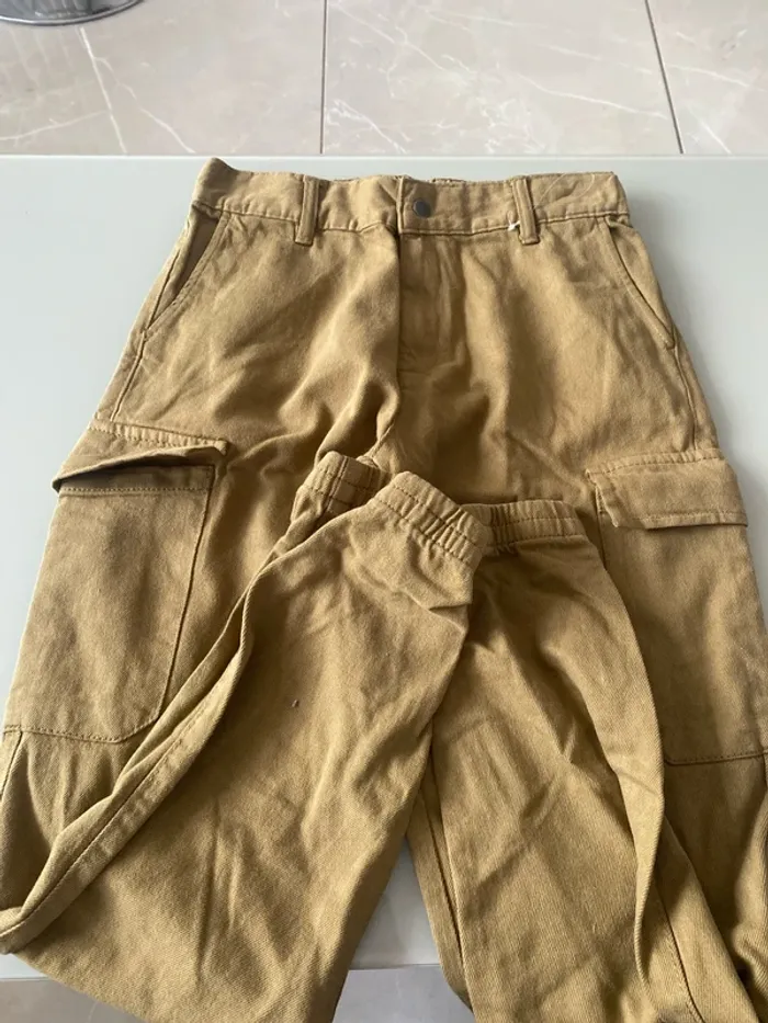 Cargo maron kaki - photo numéro 3