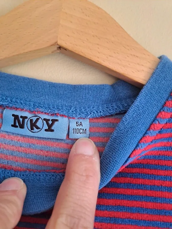 Pyjama garçon tbe velours chaud 5 ans NKY comme neuf - photo numéro 4