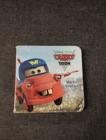 Livre Cars martin aviateur