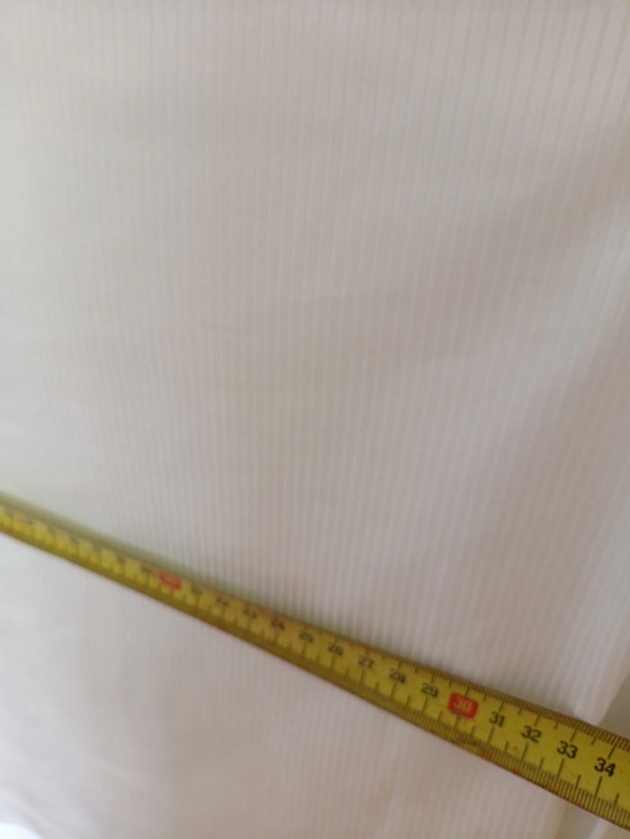 Haut blanc manches longues côtelé – Lefties - photo numéro 5