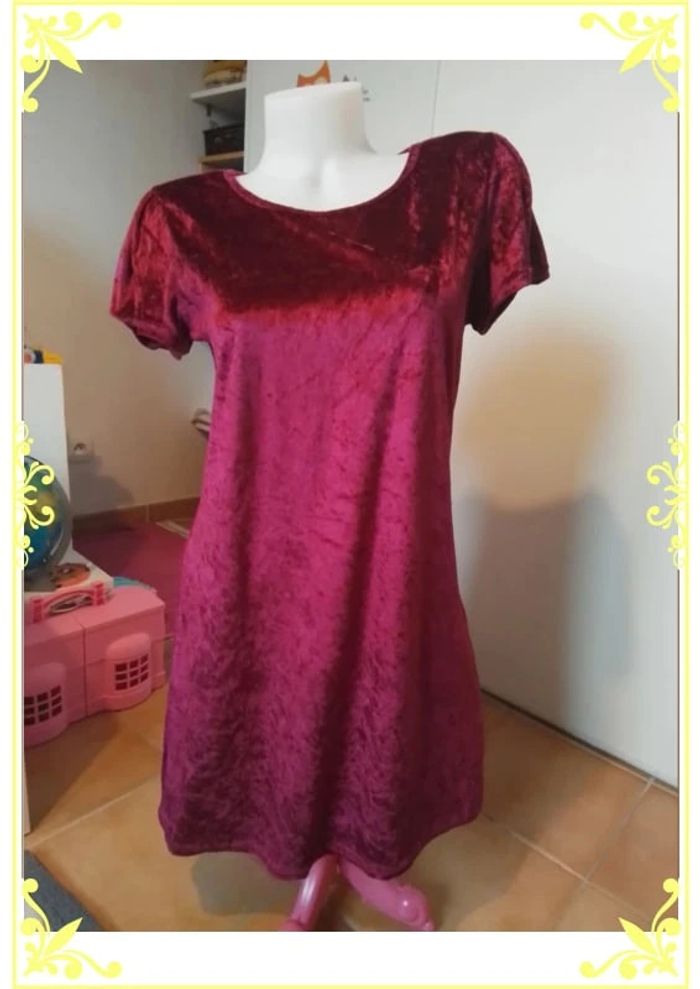 Robe velour - photo numéro 2