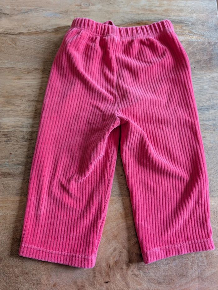 Pantalon velours rose - photo numéro 4