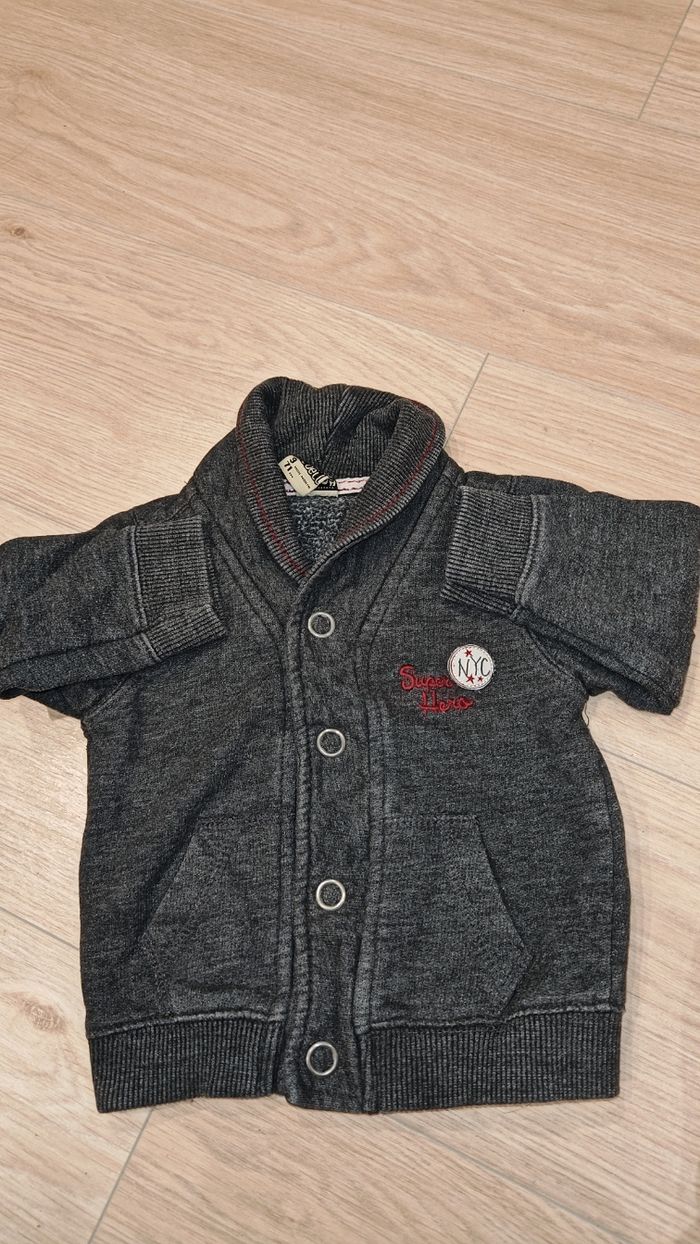 Veste en jean 9mois tape a l'oeil - photo numéro 2