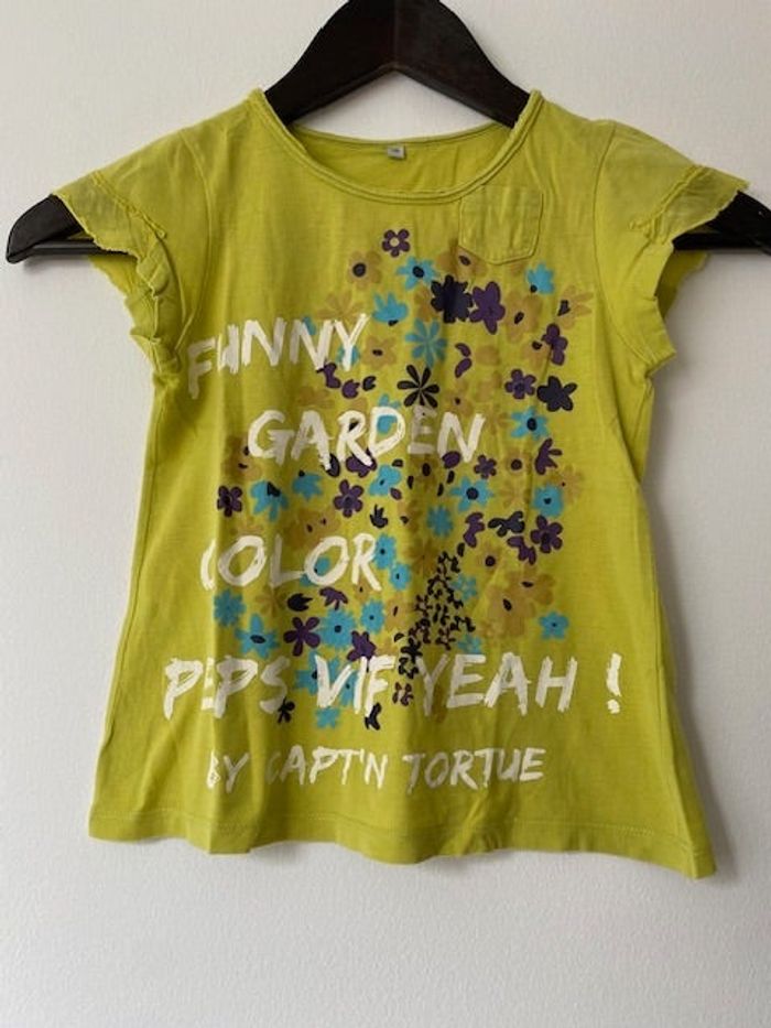 T-shirt à fleurs
