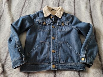 veste en jeans ikks fourré 10ans (20e)