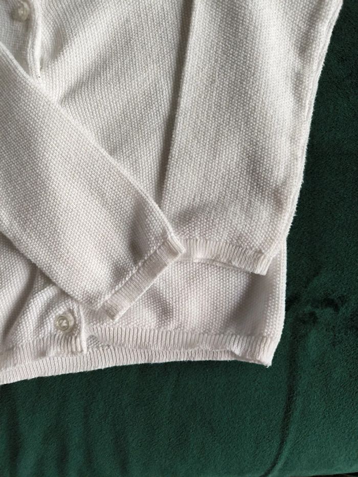 Gilet blanc pat et ripaton 36 mois - photo numéro 4