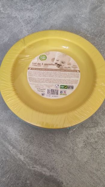 Assiettes bébé