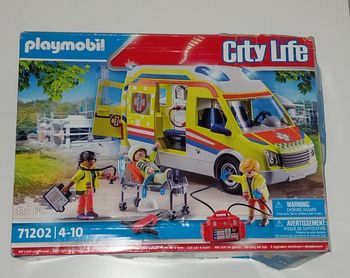 Playmobil City Life 71202 Ambulance avec effets lumineux et sonore