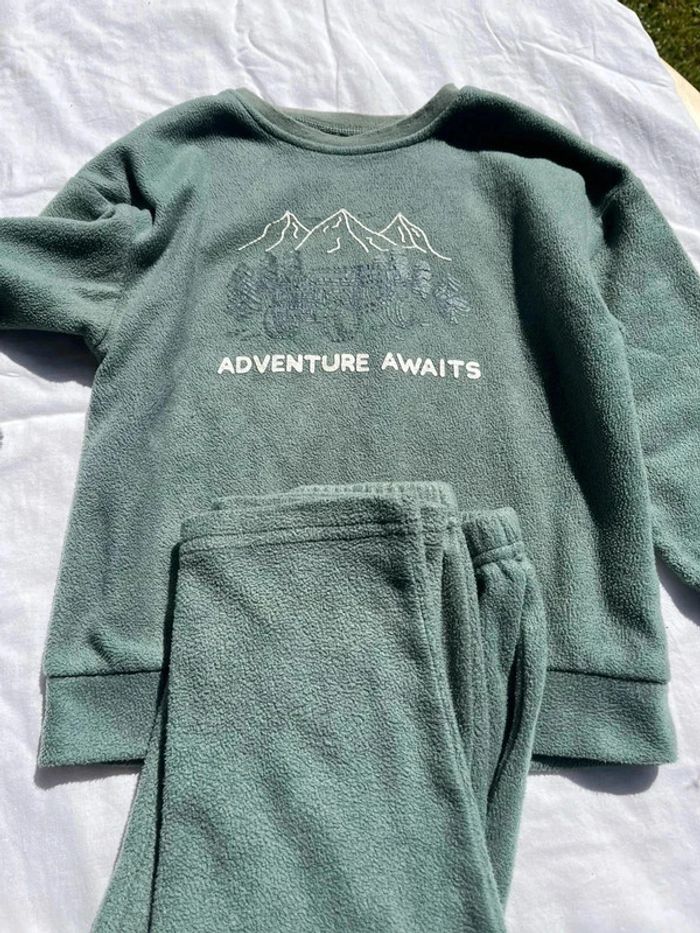 Pyjama Kiabi 6 ans vert