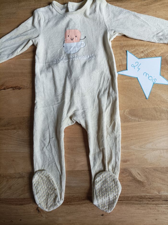 Pyjama mixte good morning 2 ans